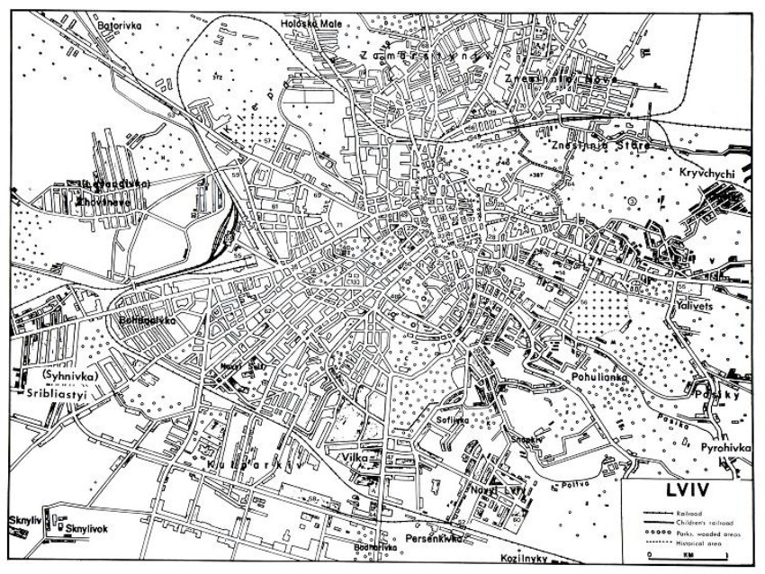 Image from entry Lviv in the Internet Encyclopedia of Ukraine